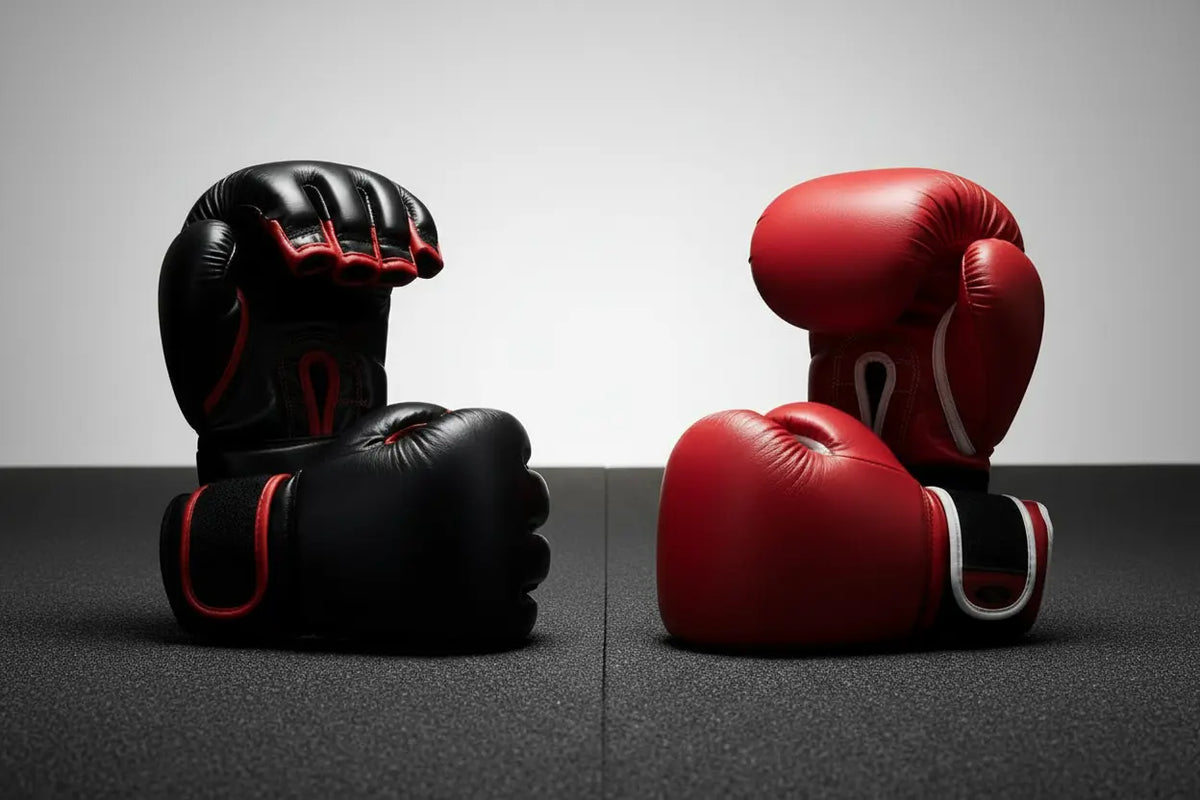Vergleich von MMA- und Boxhandschuhen – Unterschiede in Design und Verwendung