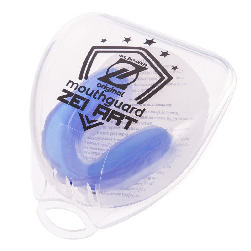 Mundschutz Box und MMA ZeArt AO-0069 blau