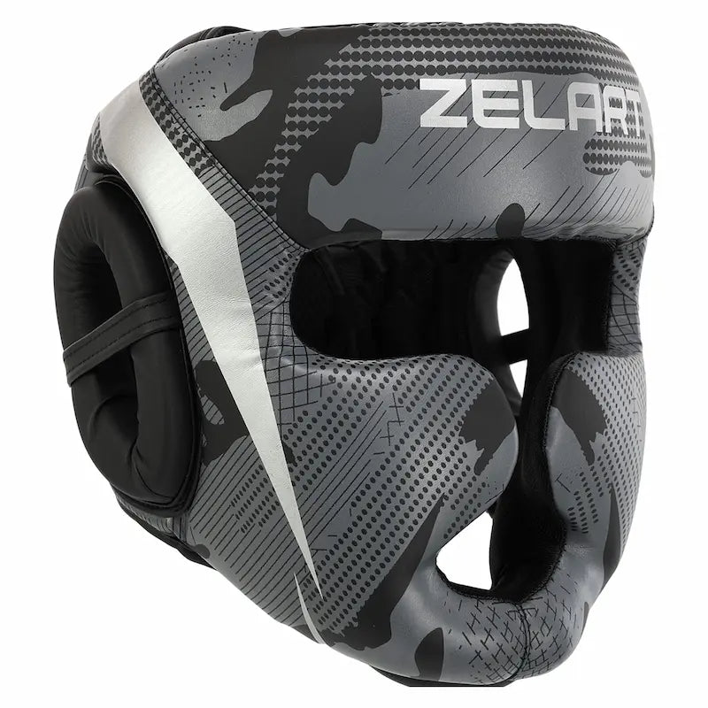 Boxhelm Zelart AO-2530 Grau