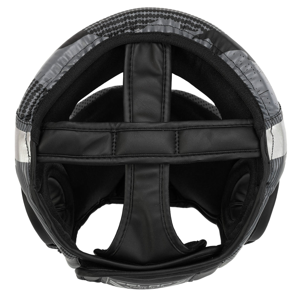 Boxing headgear ZeArt AO-2530 gray