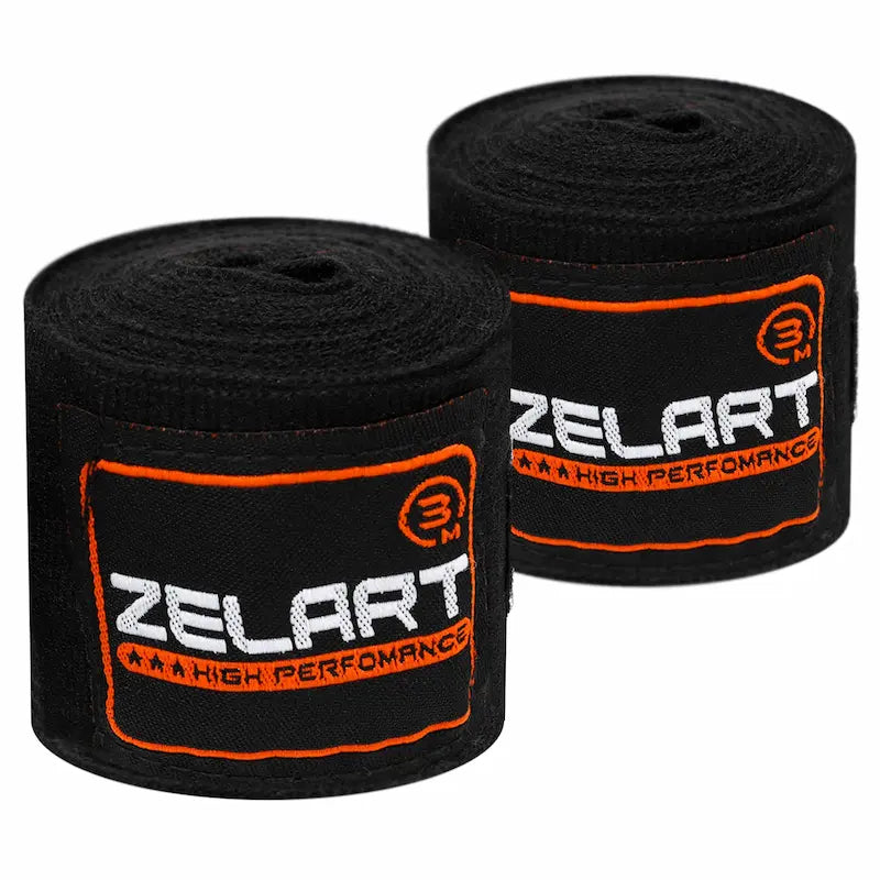 Boxbandagen Zelart AO-3729 3m. Schwarz