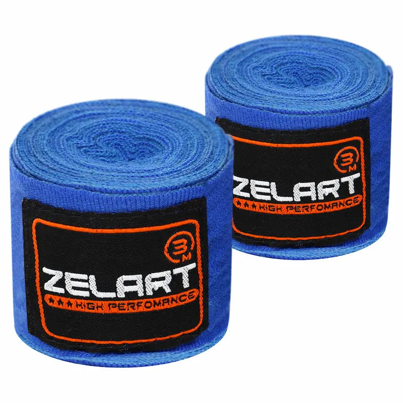 Boxbandagen Zelart AO-3729 3m Blau