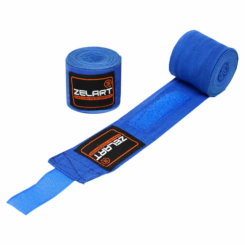 Boxbandagen Zelart AO-3729 3m Blau