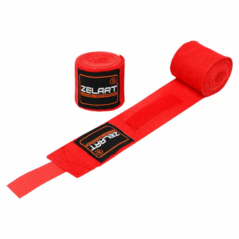 Boxbandagen Zelart AO-3729 3m Rot