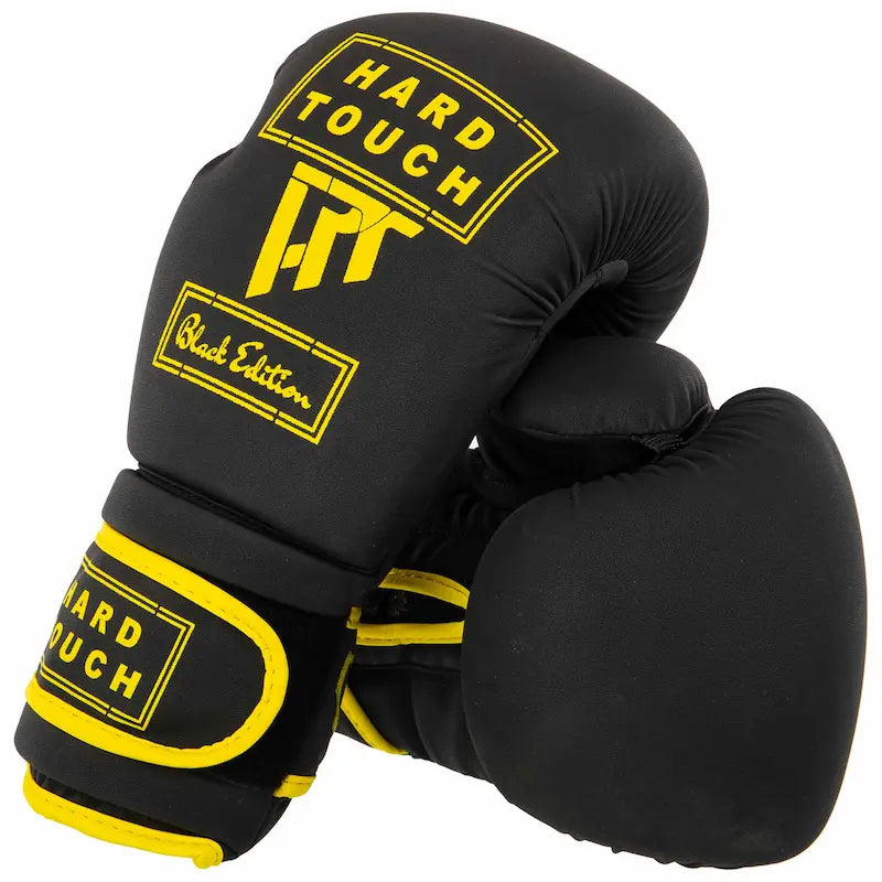 Boxhandschuhe Hard Touch AO-4658 Schwarz-Gelb