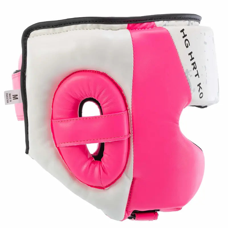 Boxing headgear Hard Touch AO-4660 pink