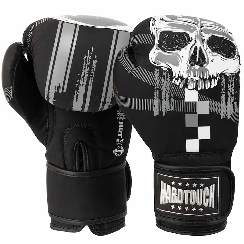 Boxhandschuhe Hard Touch Skull AO-5230 Schwarz (10-14 oz)