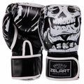 Boxhandschuhe Zelart AO-5493 Skull Schwarz