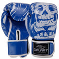 Boxhandschuhe Zelart AO-5493 Skull Blau (8-12 oz)