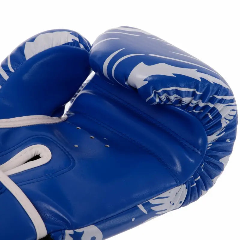 Boxhandschuhe Zelart AO-5493 Skull Blau (8-12 oz)