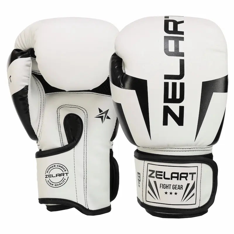 Boxhandschuhe Zelart AO-5698 Weiß (6-14 oz)