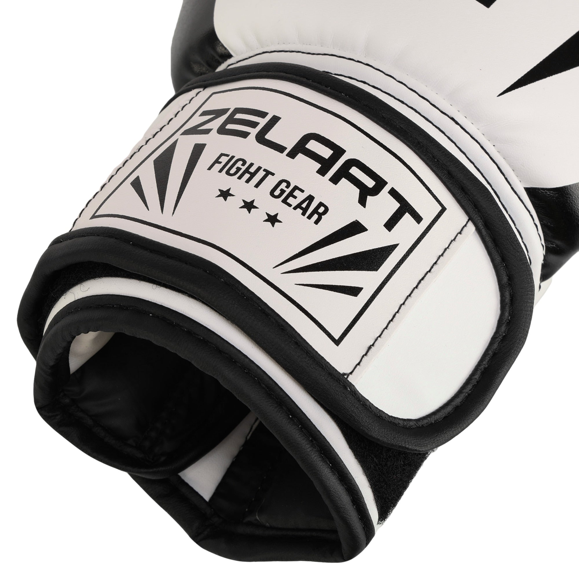Boxerské rukavice Zelart AO-5698 biela (6-14 oz)