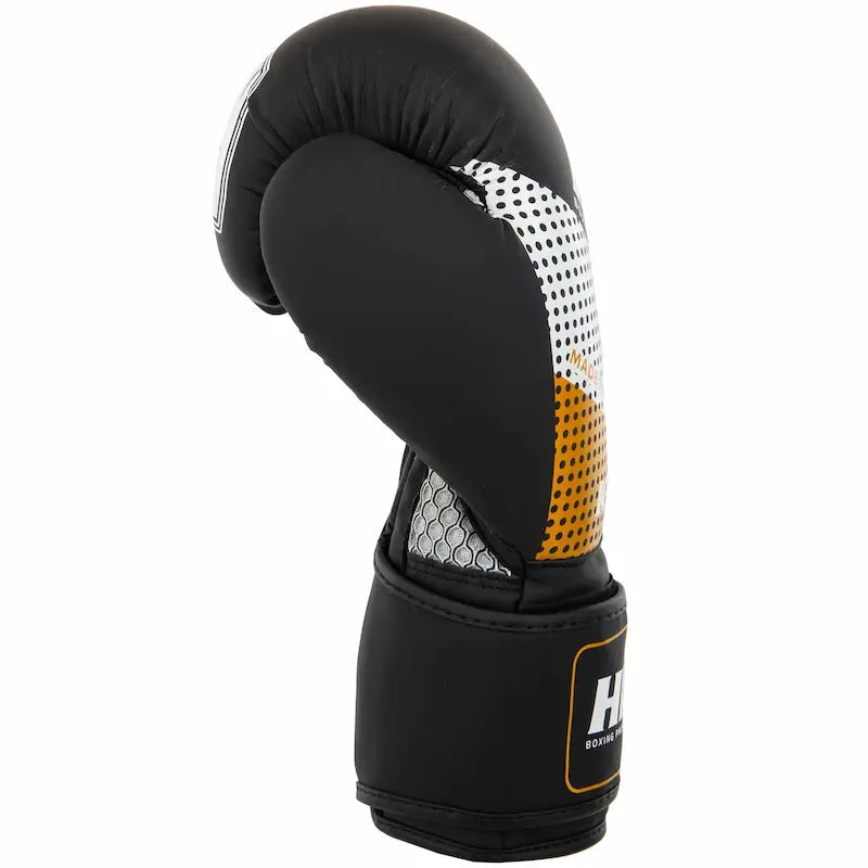 Boxhandschuhe Hard Touch AO-8469 Schwarz-Gelb