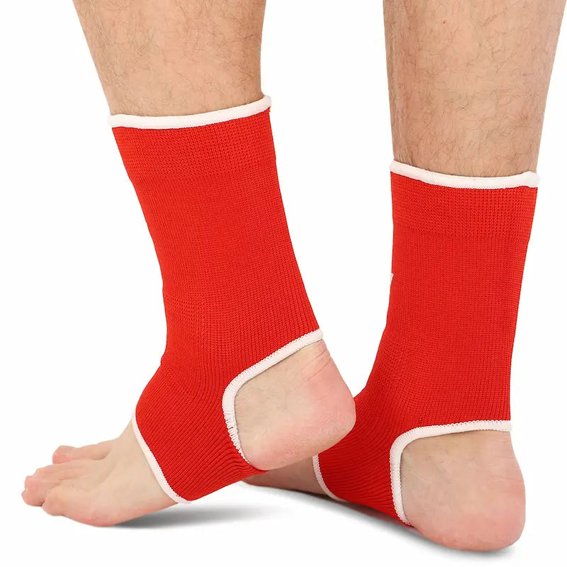 Knöchelbandage MMA Kickbox Hard Touch BO-8889 Rot