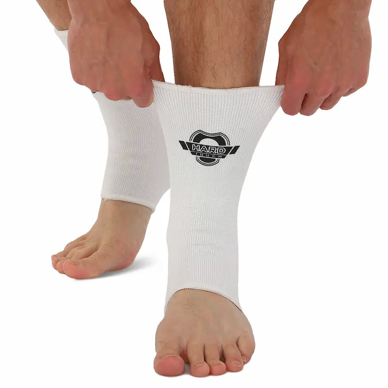 Knöchelbandage MMA Kickbox Hard Touch BO-8889 Weiß