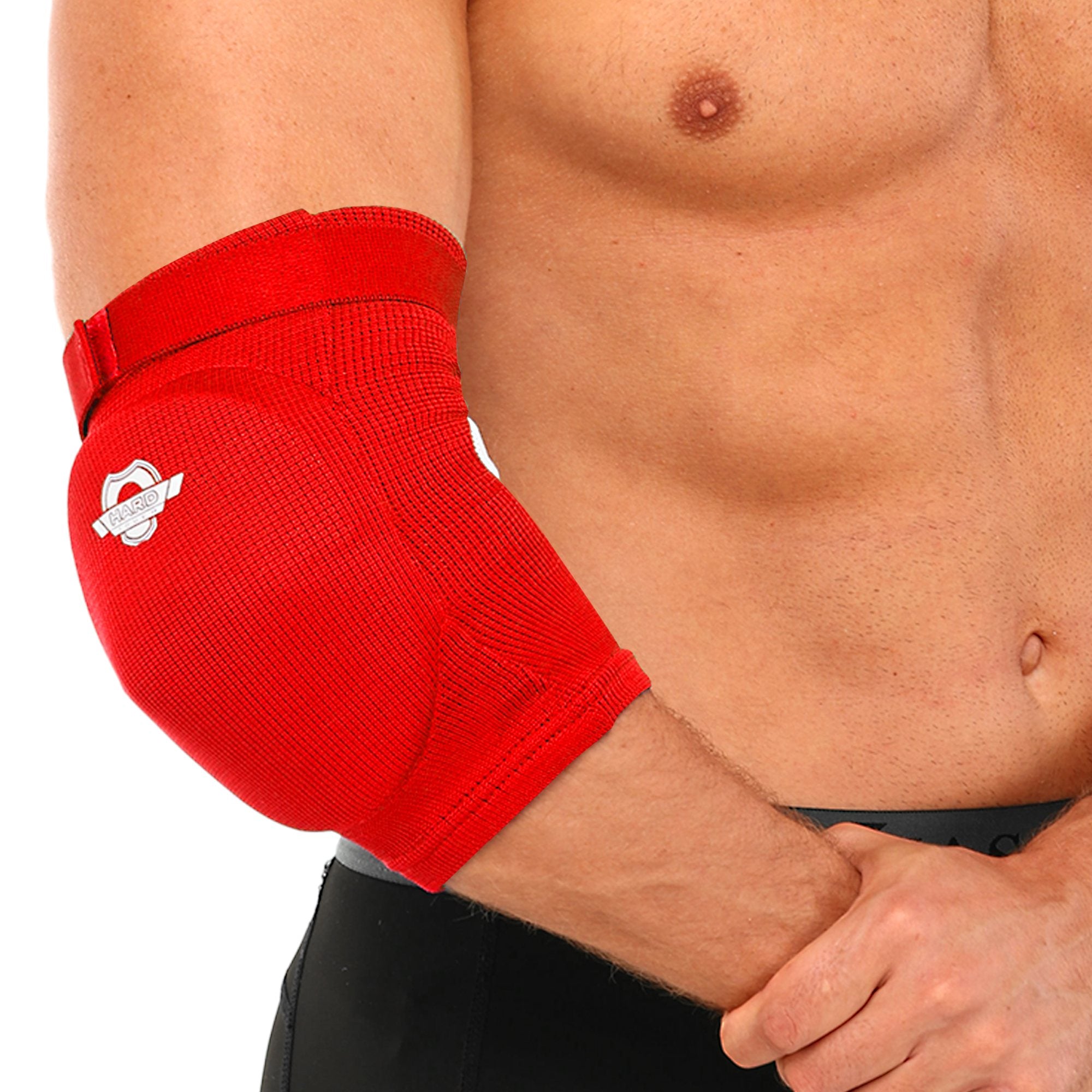 Ellbogenschoner Muay Thai MMA Hard Touch BO-8896 rot