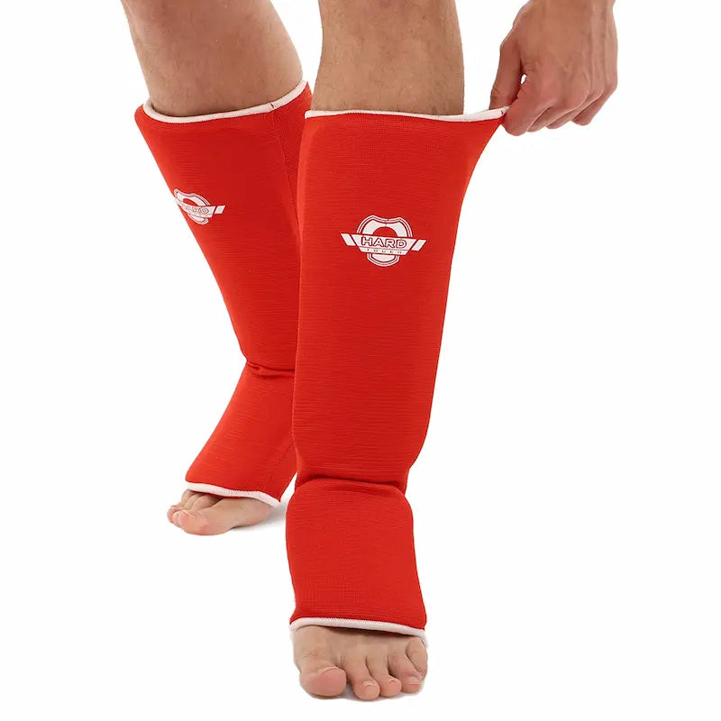 Beinschoner MMA Hard Touch BO-8912 Rot