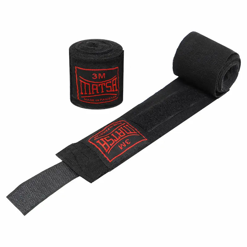 Boxbandagen Matsa LA-0031 3m Schwarz