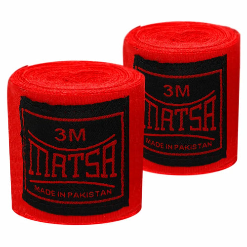 Boxbandagen Matsa LA-0031 3m Rot