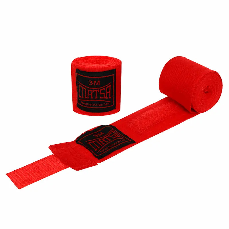 Boxbandagen Matsa LA-0031 3m Rot