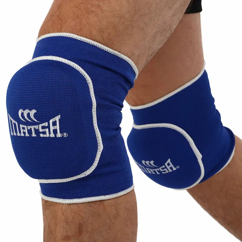 Knee guards MMA, Thaibox, Kickbox Matsa LA-7754 blue