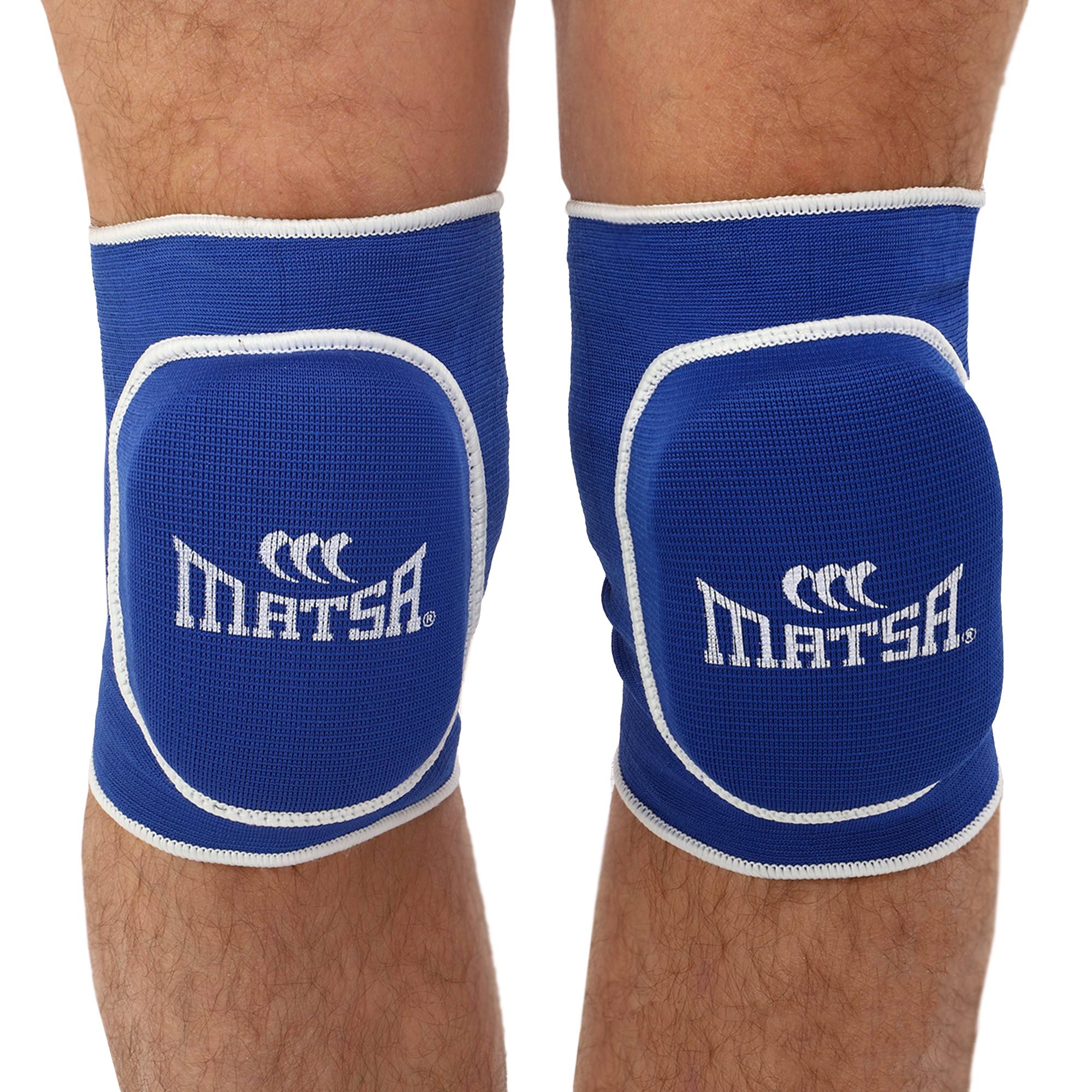 Knieschützer MMA, Thaiboxen, Kickboxen Matsa LA-7754 blau